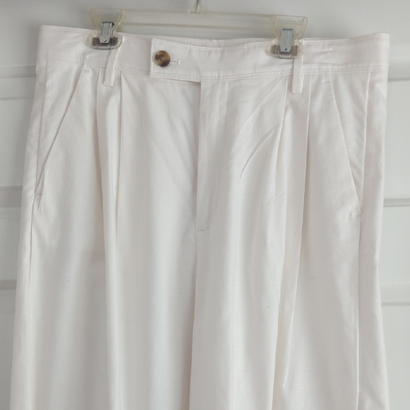 Banana Republic Linen Blend Wide Leg Trouser - Picture 4 of 8